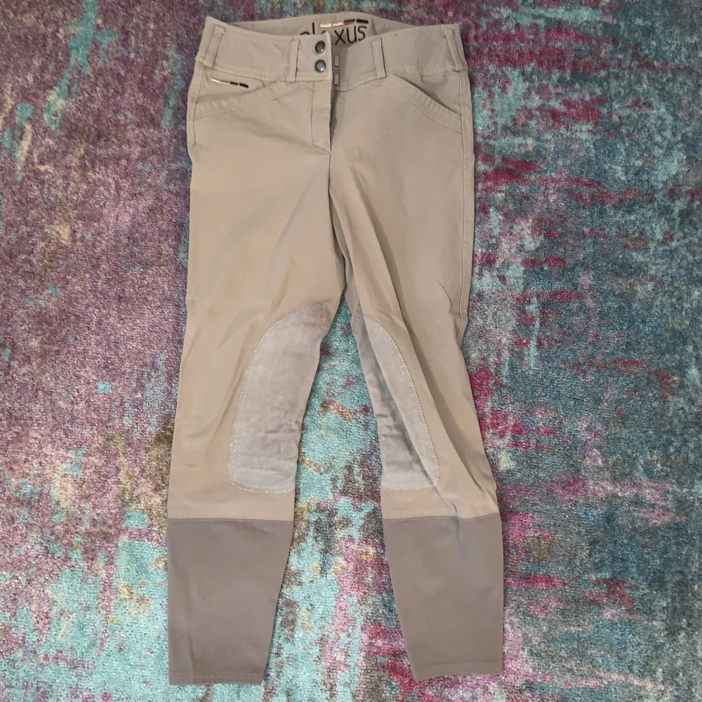 SmartPak Alexus Knee Patch Breech 24- Tan